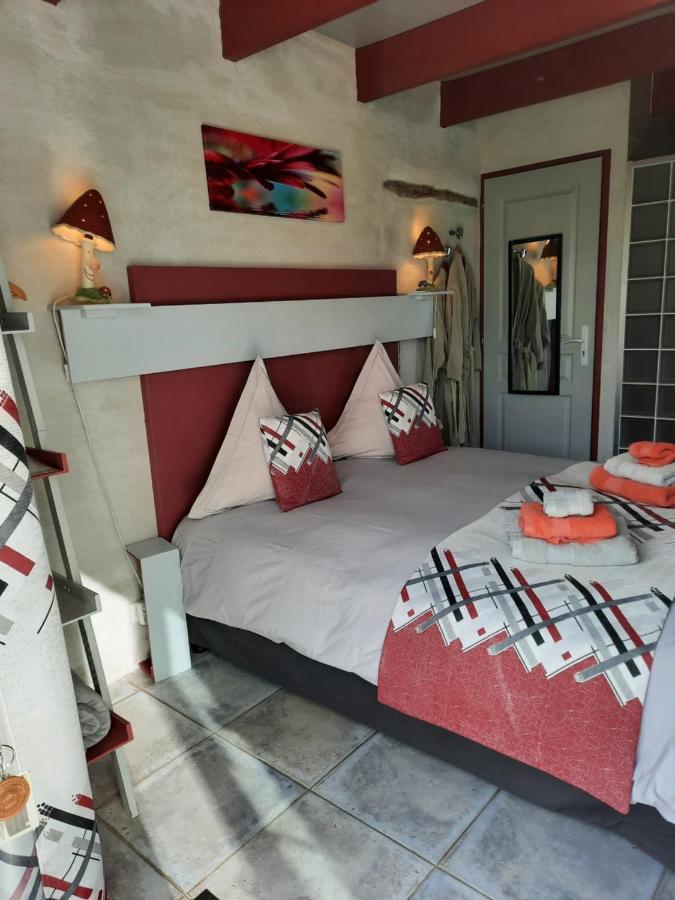 L'Echappee Tremoussante Acomodação com café da manhã Saint-Barthélemy-de-Vals Exterior foto