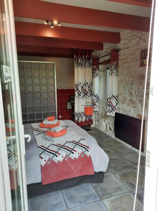 L'Echappee Tremoussante Acomodação com café da manhã Saint-Barthélemy-de-Vals Exterior foto